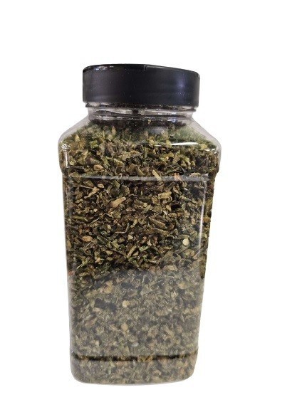 Green bell pepper granules 3*3 mm photo #2