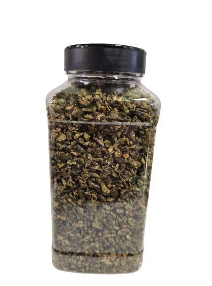 Green bell pepper granules 9*9 mm photo #2